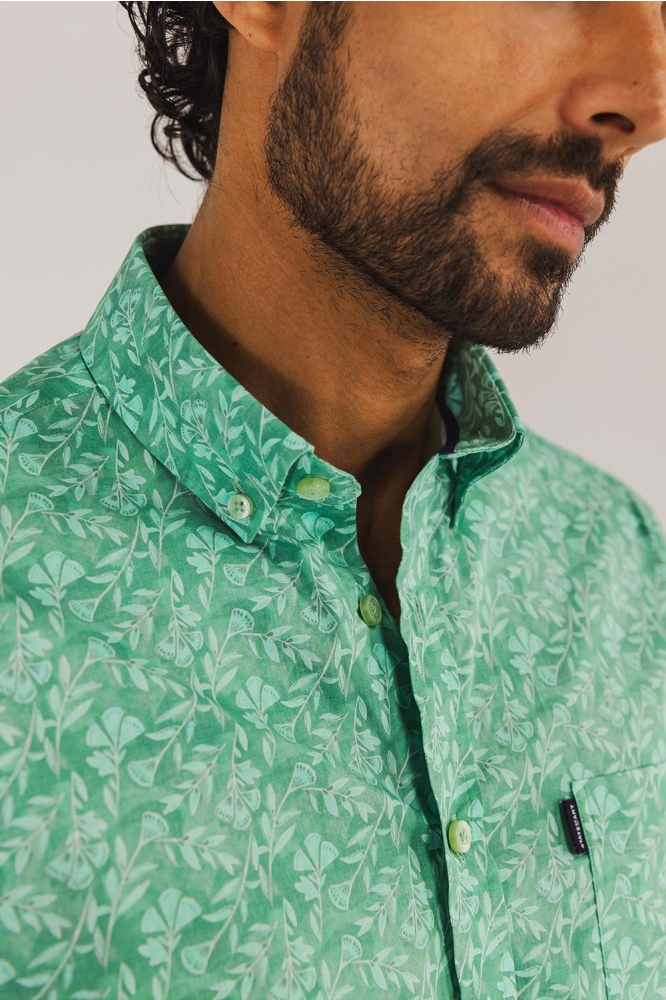 POPLIN OVERHEMD MET BORSTZAK 264 15911 3111